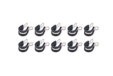 QUICKCAR RACING PRODUCTS 66-836 Adel Line Clamps Alum 5/8in 10pk