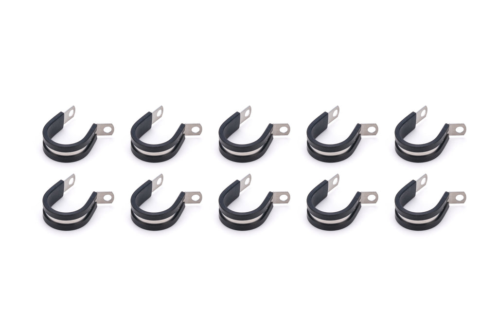 QUICKCAR RACING PRODUCTS 66-840 Adel Line Clamps Alum 1in 10pk