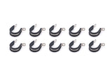 QUICKCAR RACING PRODUCTS 66-840 Adel Line Clamps Alum 1in 10pk