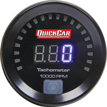 Load image into Gallery viewer, QUICKCAR RACING PRODUCTS 67-001 Digital Tachometer 2-1/16in