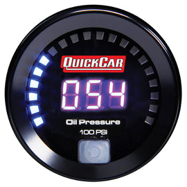 QUICKCAR RACING PRODUCTS 67-003 Digital Oil Pressure Gauge 0-100