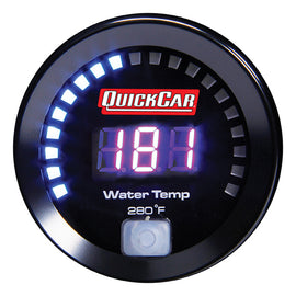QUICKCAR RACING PRODUCTS 67-006 Digital Water Temp Gauge 100-280