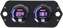 Load image into Gallery viewer, QUICKCAR RACING PRODUCTS 67-2004 Digital 2-Gauge Panel Open Wheel OP/WT