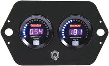 Load image into Gallery viewer, QUICKCAR RACING PRODUCTS 67-2005 Digital 2-Gauge Panel Open Wheel OP/WT w/Batt
