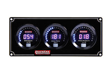 Load image into Gallery viewer, QUICKCAR RACING PRODUCTS 67-3016 Digital 3-Gauge Panel OP/WT/WP