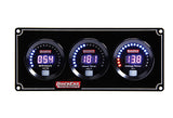 QUICKCAR RACING PRODUCTS 67-3017 Digital 3-Gauge Panel OP/WT Volts