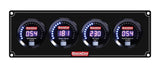 QUICKCAR RACING PRODUCTS 67-4022 Digital 4 Gauge Panel OP/WT/OT/FP100