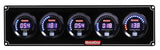 QUICKCAR RACING PRODUCTS 67-5038 Digital 5 Gauge Panel OP/WT/FP100/WP/VT