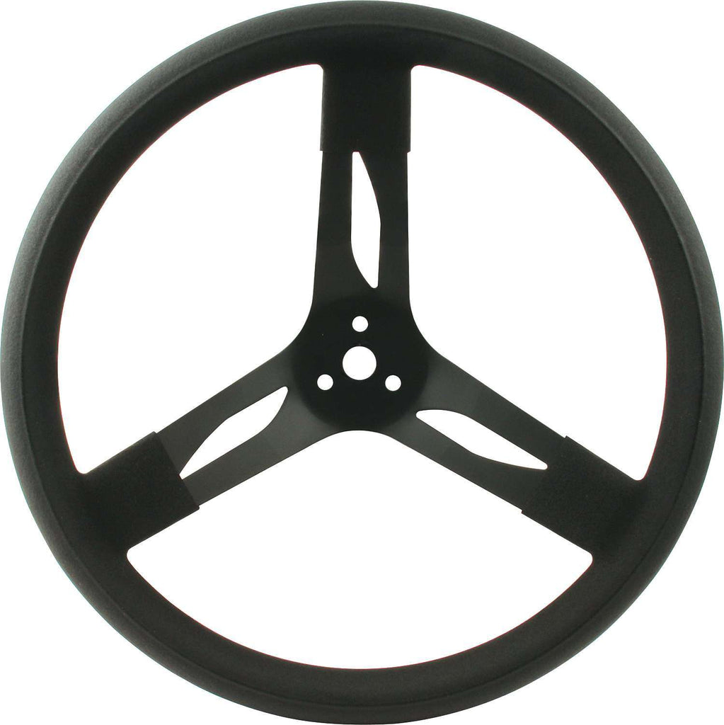 QUICKCAR RACING PRODUCTS 68-003 15in Steering Wheel Stl Black