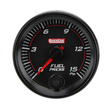 Load image into Gallery viewer, QUICKCAR RACING PRODUCTS 69-000 Redline Gauge Fuel Pressure