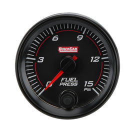 QUICKCAR RACING PRODUCTS 69-000 Redline Gauge Fuel Pressure