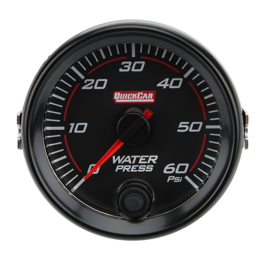 QUICKCAR RACING PRODUCTS 69-008 Redline Gauge Water Pressure