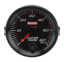 Load image into Gallery viewer, QUICKCAR RACING PRODUCTS 69-008 Redline Gauge Water Pressure