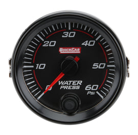 QUICKCAR RACING PRODUCTS 69-008 Redline Gauge Water Pressure