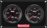 QUICKCAR RACING PRODUCTS 69-2001 Redline 2 Gauge Panel OP/WT