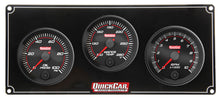 Load image into Gallery viewer, QUICKCAR RACING PRODUCTS 69-2231 Redline 2-1 Gauge Panel OP/WT w/Recall Tach