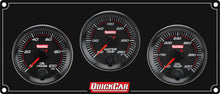 Load image into Gallery viewer, QUICKCAR RACING PRODUCTS 69-3011 Redline 3 Gauge Panel OP/WT/OT