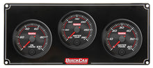 Load image into Gallery viewer, QUICKCAR RACING PRODUCTS 69-3016 Redline 3 Gauge Panel OP/WT/WP