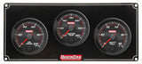 QUICKCAR RACING PRODUCTS 69-3017 Redline 3 Gauge Panel OP/WT/VOLT
