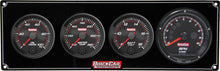 Load image into Gallery viewer, QUICKCAR RACING PRODUCTS 69-3047 Redline 3-1 Gauge Panel OP/WT/Volt w/Recall Tach