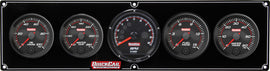 QUICKCAR RACING PRODUCTS 69-4056 Redline 4-1 Gauge Panel OP/WT/FP/WP w/Recall Tac