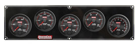 QUICKCAR RACING PRODUCTS 69-4251 Redline 4-1 Gauge Panel OP/WT/OT/FP w/2-5/8 Tach