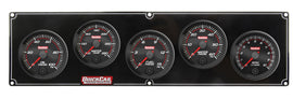 QUICKCAR RACING PRODUCTS 69-4256 Redline 4-1 Gauge Panel OP/WT/FP/WP w/2-5/8 Tach