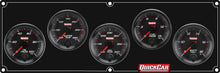 Load image into Gallery viewer, QUICKCAR RACING PRODUCTS 69-5037 Redline 5 Gauge Panel OP/WT/OT/FP/VOLT