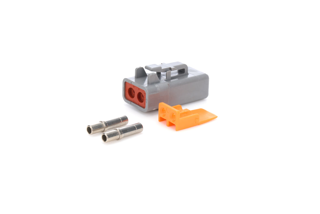 QUICKCAR RACING PRODUCTS 71-220 QUICKCAR RACING PRODUCTS Deutsch 2-Pin Female Electrical Connector (Part #71-220)