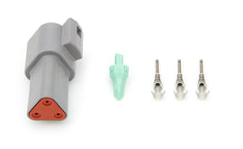 QUICKCAR RACING PRODUCTS 71-331 Plug Deutsch 3 Pin Receptacle