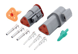 QUICKCAR RACING PRODUCTS 71-332 Deutsch Connector - 3-Pin