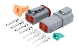 QUICKCAR RACING PRODUCTS 71-342 Deutsch Connector - 4-Pin