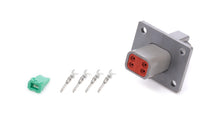 Load image into Gallery viewer, QUICKCAR RACING PRODUCTS 71-347 Plug Deutsch 4 Pin Receptacle w/Flange