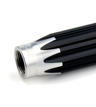 Load image into Gallery viewer, QUICKCAR RACING PRODUCTS 75-050 QuickCar Racing Products 75-050 Aluminum Scalloped Suspension Tube, 5 inches, 3/4-16 Female Thread