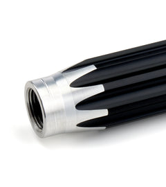 QUICKCAR RACING PRODUCTS 75-050 QuickCar Racing Products 75-050 Aluminum Scalloped Suspension Tube, 5 inches, 3/4-16 Female Thread