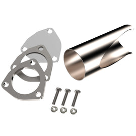 QUICK TIME PERFORMANCE 10251 QUICK TIME PERFORMANCE 10251 2.5-inch Stainless Steel Exhaust Cutout – Universal Weld-On Design