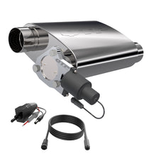 Load image into Gallery viewer, QUICK TIME PERFORMANCE 13300C Quick Time Performance 13300C 3-inch Screamer Twintronic Muffler with Adjustable Electronic Valve