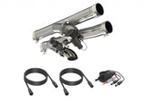 QUICK TIME PERFORMANCE 520121 21-   Ram TRX 6.2L Aggre ssor Cutout Pipes
