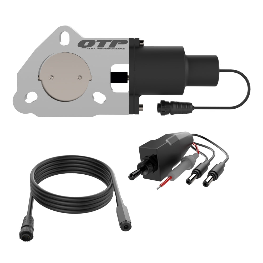 QUICK TIME PERFORMANCE QTEC25 2.50 Inch Electric E xhaust Cutout Valve