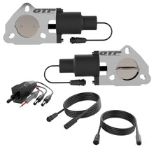 Load image into Gallery viewer, QUICK TIME PERFORMANCE QTEC50 Dual 2.50 Inch Elect ric Cutout Valves