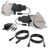 QUICK TIME PERFORMANCE QTEC70 Dual 3.5in Electric Exha ust Cutout Valves