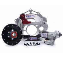 Load image into Gallery viewer, QUARTER MASTER 120509134TM Bellhousing Kit LM Chevy Top Pump MT Aluminum