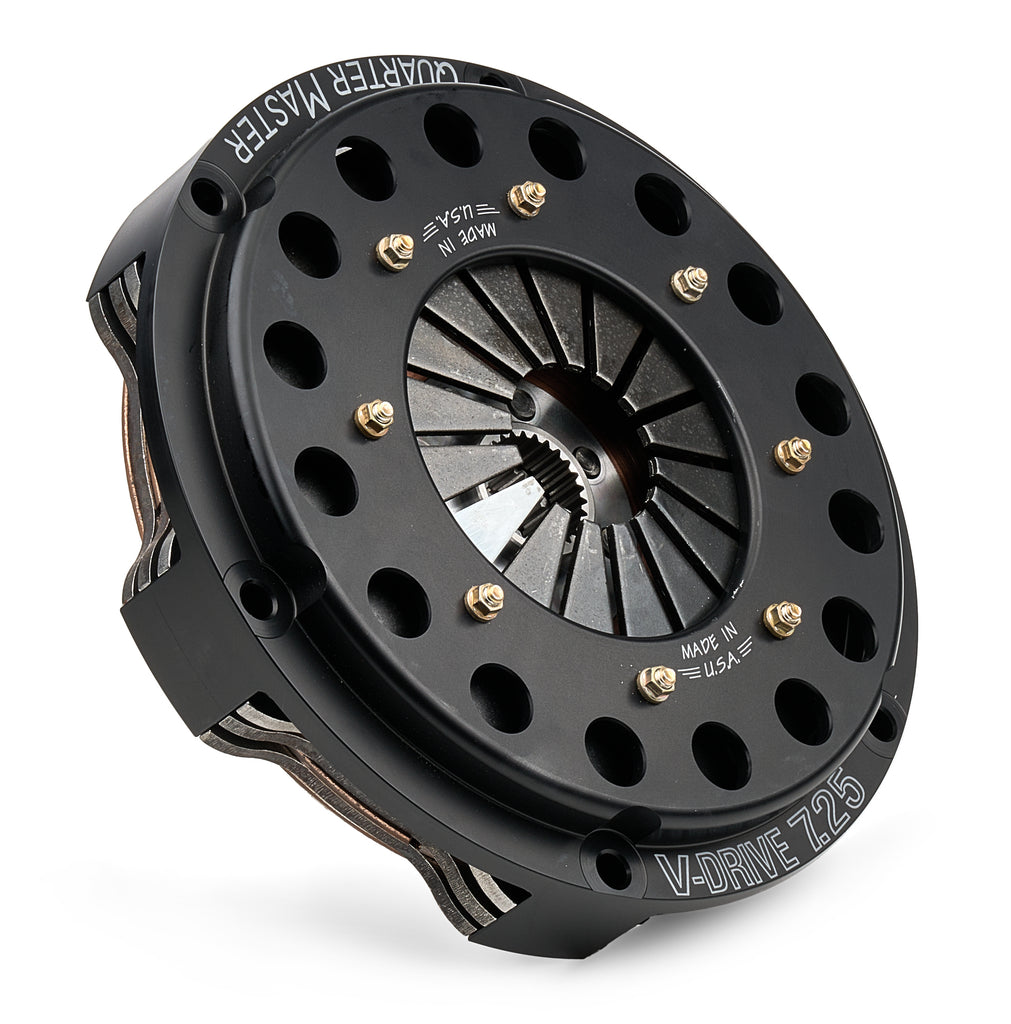 QUARTER MASTER 398090SS Quarter Master 398090SS V-Drive Triple-Disc Clutch Kit