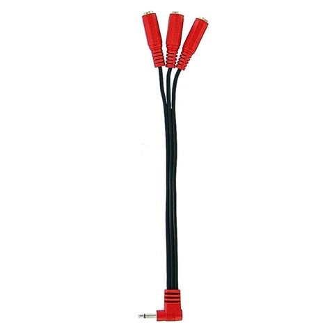 RACING ELECTRONICS RE-70 Splitter 1/8in Male to 1/8in Triple Female