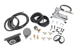 ROUGH COUNTRY 10100 Rough Country Onboard Air Bag Compressor Kit Part 10100 for Vehicle Suspension Enhancement