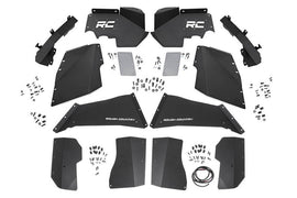 ROUGH COUNTRY 10511 Inner Fenders 07-18 Jeep Wrangler JK Front & Rear