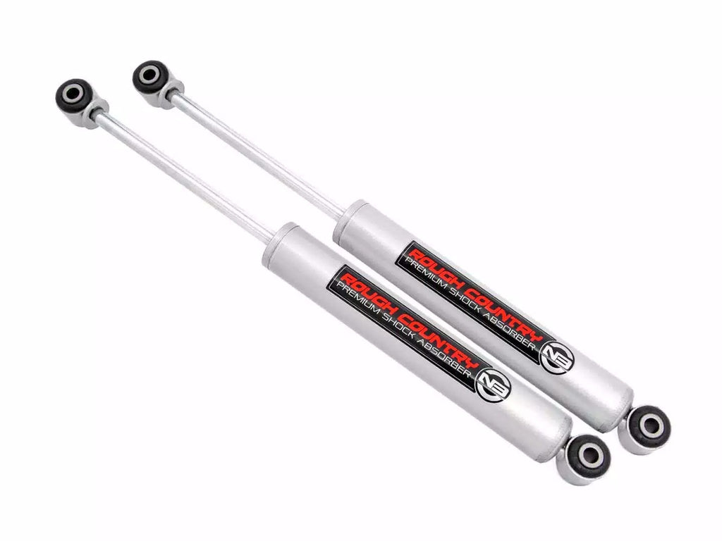 ROUGH COUNTRY 23218_A Rough Country N3 Rear Shock Absorbers for Jeep Wrangler JL 2018-2026 – Monotube Shock with 16.85 in Compressed and 28.15 in Extended Travel