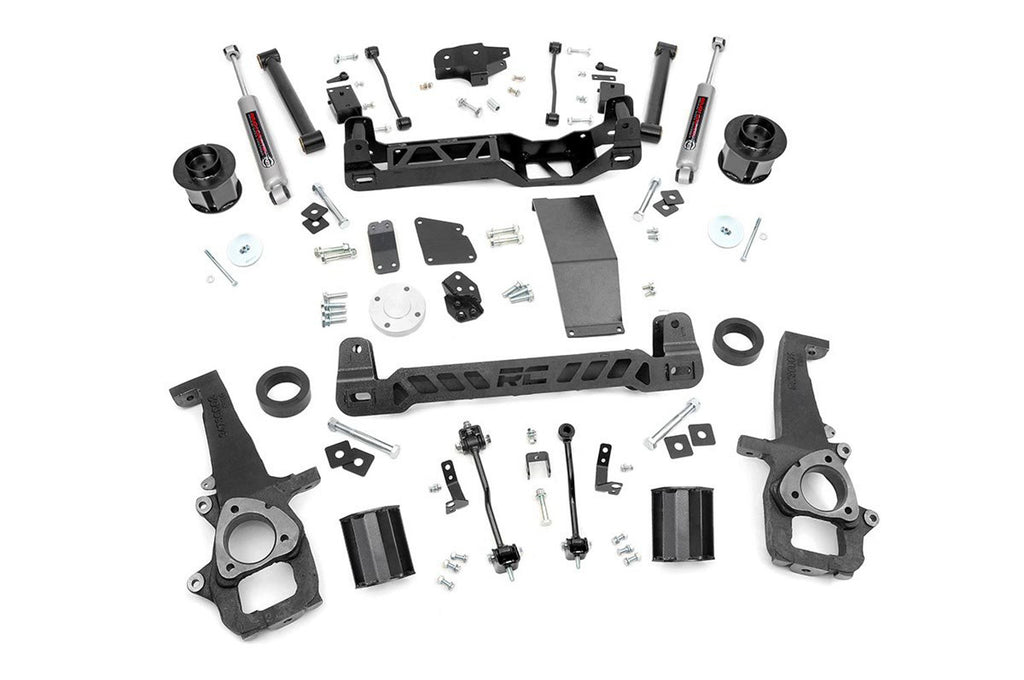 ROUGH COUNTRY 33231 6in Dodge Suspension Lif t Kit (12-18 Ram 1500 4W
