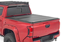 Load image into Gallery viewer, ROUGH COUNTRY 49415551 Hard Tri-Fold Flip Up Bed Cover