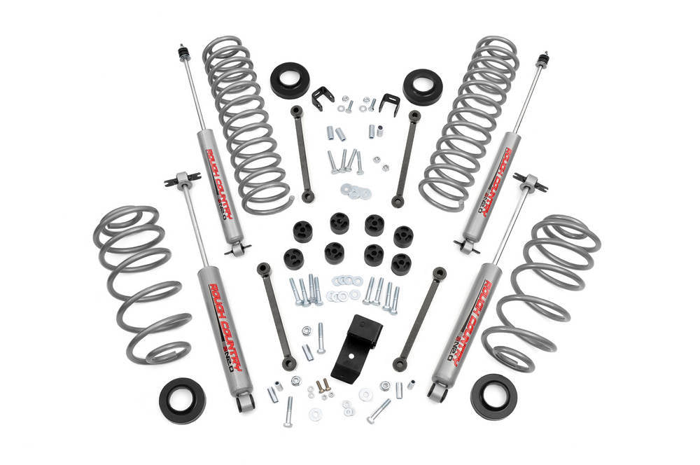 ROUGH COUNTRY 642.20 97-02 Jeep TJ 3.25in Suspension Lift Kit